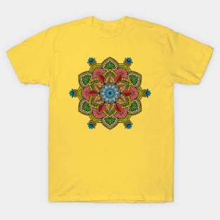 80's Pop Art Mandala T-Shirt